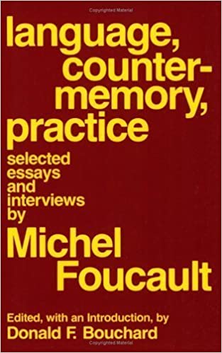 Language, counter-memory, practice