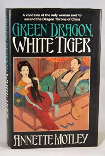 Green dragon, white tiger