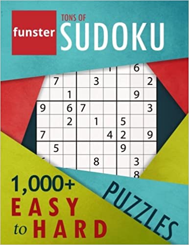 Funster Tons of Sudoku 1,000+ Easy to Hard Puzzles: A Bargain Bonanza for Sudoku Lovers