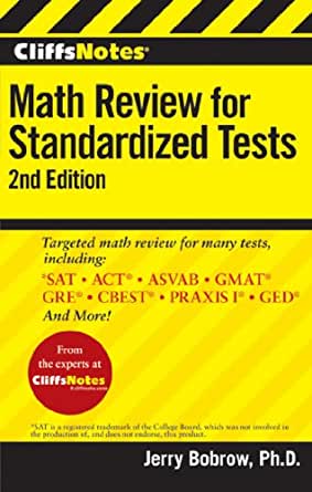 CliffsNotes Math Review for Standardized Tests