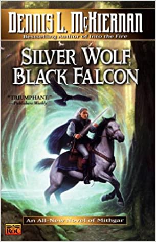 Silver wolf, black falcon