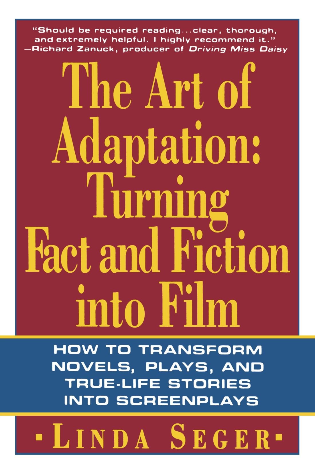 The Art of Adaptation: Turning Fact And Fiction Into Film